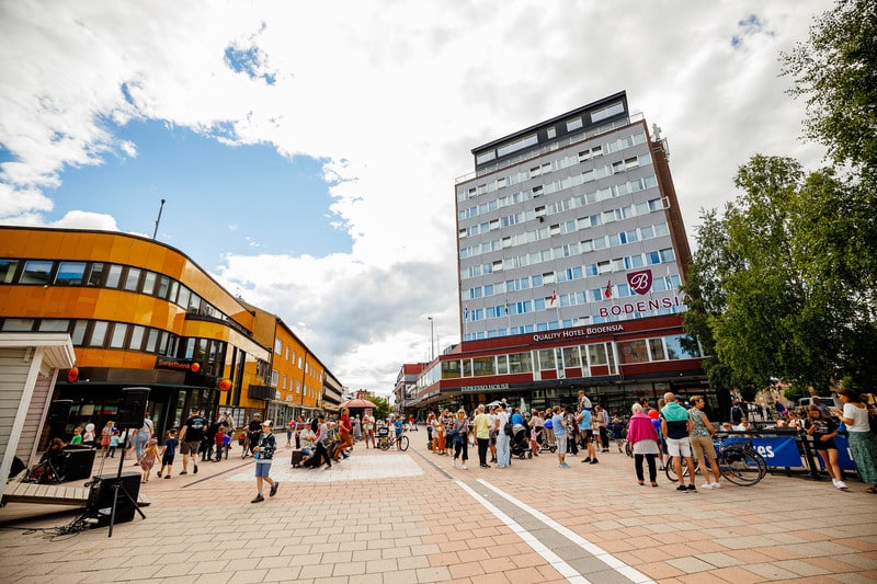 Gågatan i Boden