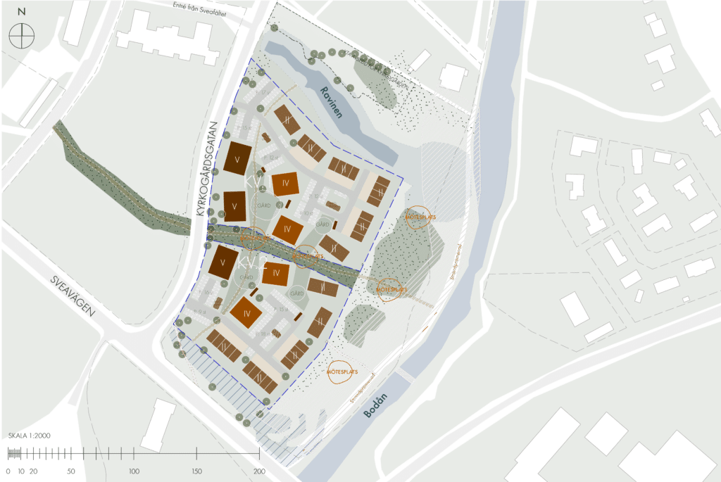 Situationsplan Tjärnbacken